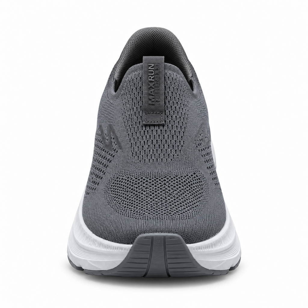 Grey AeroStride Breathable Slip-On Walking Skecher