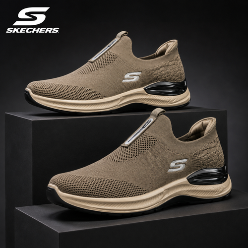 Beige Air Flex | Comfort Walk Skechers