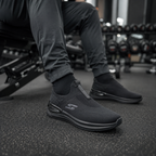 Black Air Flex l Comfort Walk Skechers